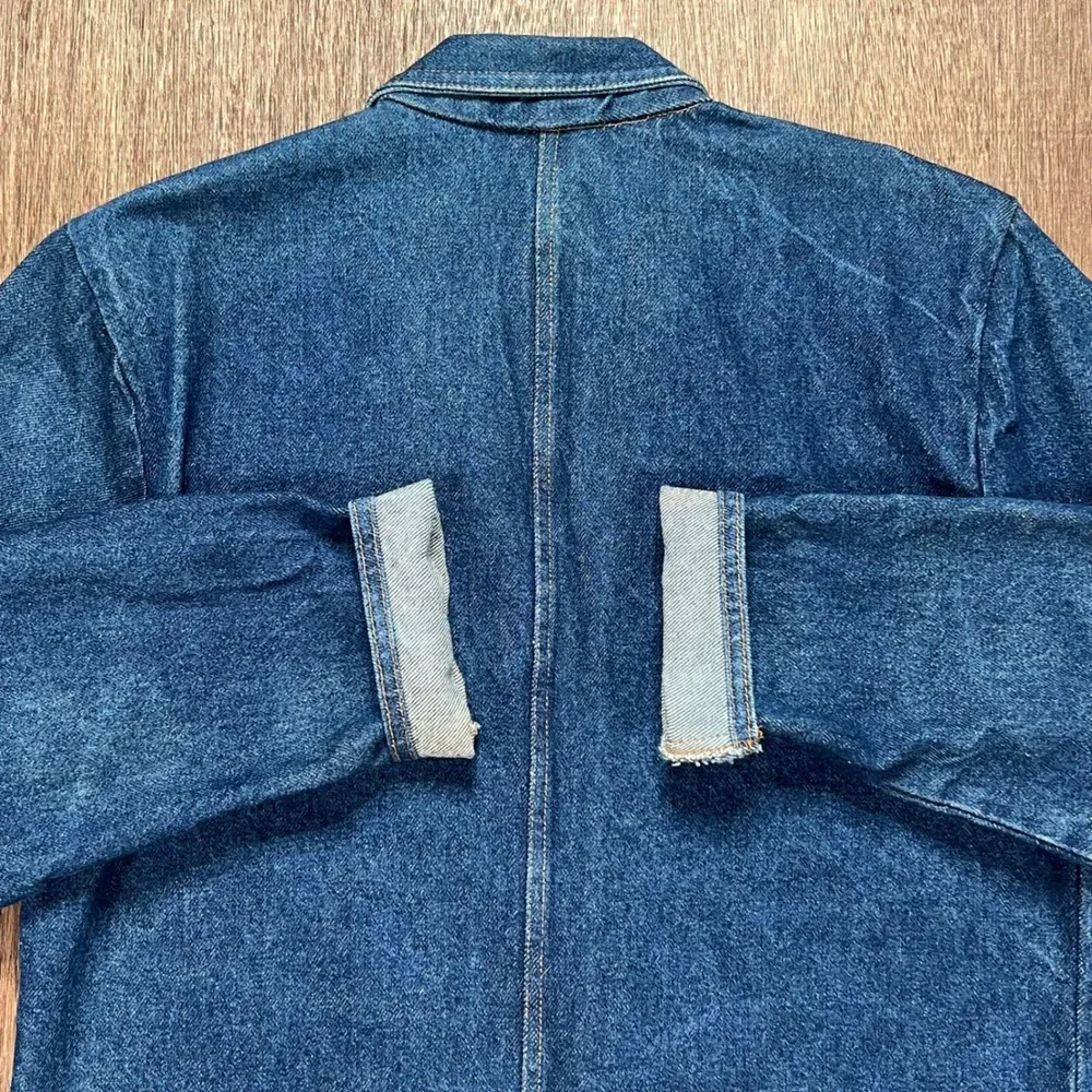 Vivaldi Jeanswear Vintage Denim Blazer Jacket Medium Wash Made in USA Small - Picture 12 of 12